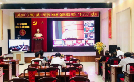 Hội nghị trực tuyến to&agrave;n quốc triển khai nhiệm vụ T&agrave;i ch&iacute;nh - NSNN 6 th&aacute;ng cuối năm 2022