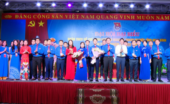 Đại hội đại biểu Đo&agrave;n TNCS Hồ Ch&iacute; Minh Khối Cơ quan v&agrave; Doanh nghiệp tỉnh nhiệm kỳ 2022-2027