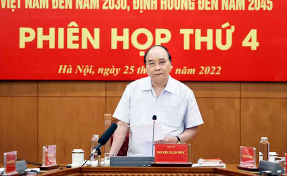 Chủ tịch nước chủ tr&igrave; phi&ecirc;n họp thứ 4 Ban Chỉ đạo x&acirc;y dựng Nh&agrave; nước ph&aacute;p quyền
