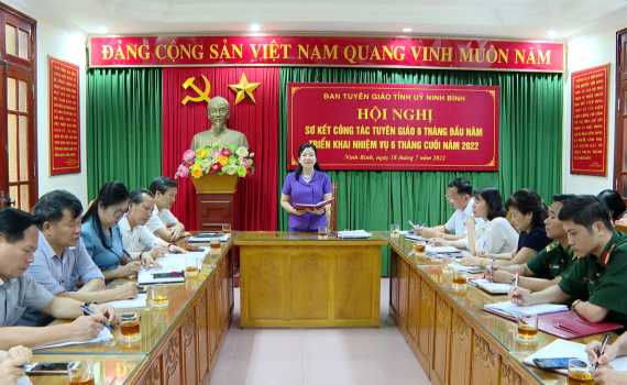 Triển khai nhiệm vụ c&ocirc;ng t&aacute;c tuy&ecirc;n gi&aacute;o 6 th&aacute;ng cuối năm 2022