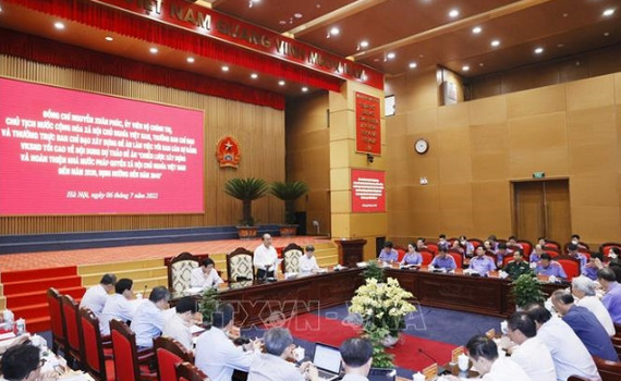 Tiếp tục đổi mới hoạt động Viện Kiểm s&aacute;t đ&aacute;p ứng y&ecirc;u cầu x&acirc;y dựng v&agrave; ho&agrave;n thiện Nh&agrave; nước ph&aacute;p quyền