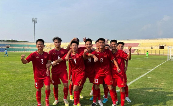 Kết quả Giải U16 Đ&ocirc;ng Nam &Aacute;: U16 Việt Nam khởi đầu thuận lợi