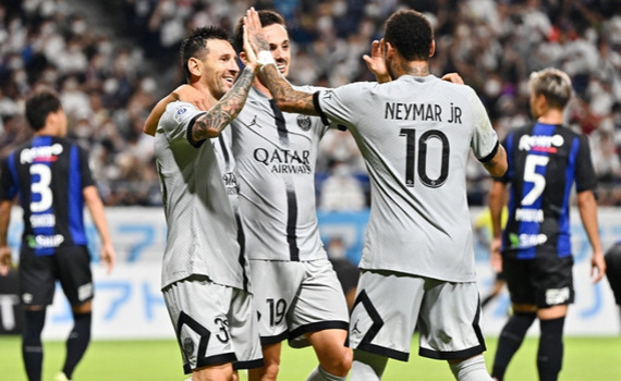 Giao hữu h&egrave; 2022: Osaka 2-6 PSG: Messi, Neymar v&agrave; Mbappe đều tỏa s&aacute;ng