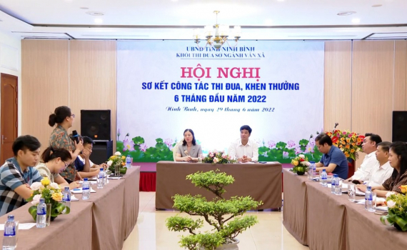 Khối thi đua sở, ng&agrave;nh văn x&atilde; đẩy mạnh c&ocirc;ng t&aacute;c thi đua, khen thưởng 