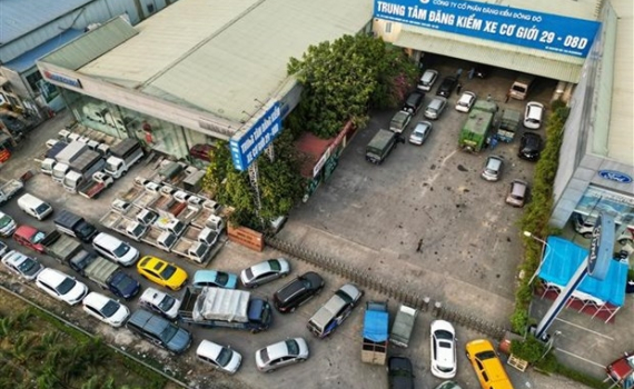Gần 678.000 lượt xe trượt đăng kiểm trong hai qu&yacute; 2023