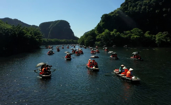 Tr&agrave;ng An trong mắt c&aacute;c đại biểu UNESCO