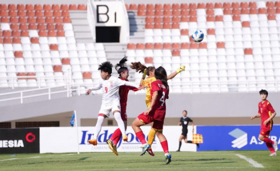 Đội tuyển U19 nữ Việt Nam v&agrave;o chung kết Giải v&ocirc; địch Đ&ocirc;ng Nam &Aacute;
