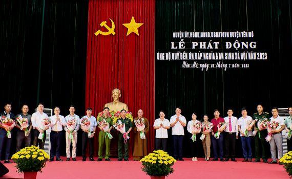 Y&ecirc;n M&ocirc; ph&aacute;t động ủng hộ Quỹ "Đền ơn đ&aacute;p nghĩa v&agrave; An sinh x&atilde; hội"