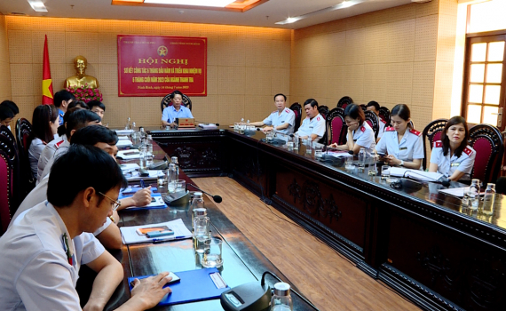 Hội nghị trực tuyến triển khai nhiệm vụ 6 th&aacute;ng cuối năm ng&agrave;nh Thanh tra