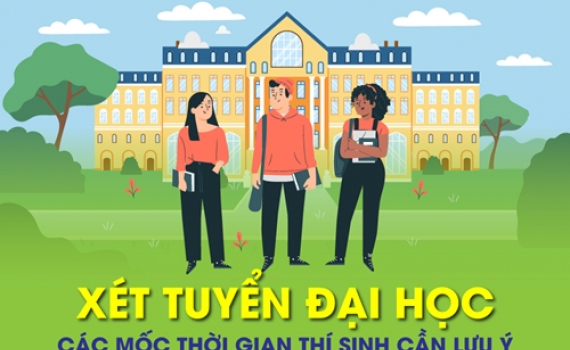 X&eacute;t tuyển đại học năm 2023: C&aacute;c mốc thời gian th&iacute; sinh cần lưu &yacute;