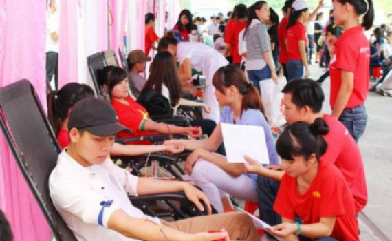 Mức chi hỗ trợ cho người hiến m&aacute;u t&igrave;nh nguyện