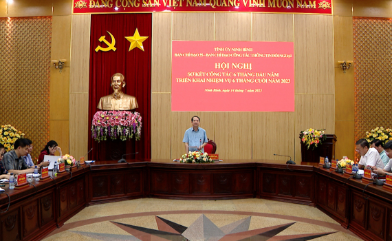 Ban Chỉ đạo 35 v&agrave; Ban Chỉ đạo c&ocirc;ng t&aacute;c th&ocirc;ng tin đối ngoại triển khai nhiệm vụ 6 th&aacute;ng cuối năm