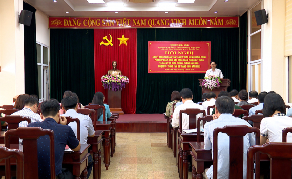 Triển khai nhiệm vụ c&ocirc;ng t&aacute;c D&acirc;n vận 6 th&aacute;ng cuối năm