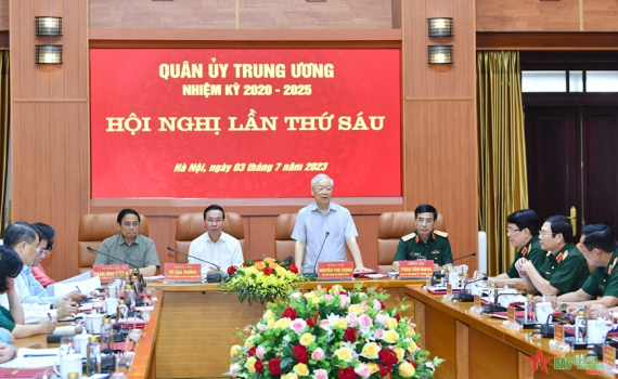 To&agrave;n văn ph&aacute;t biểu của Tổng B&iacute; thư tại Hội nghị Qu&acirc;n uỷ Trung ương