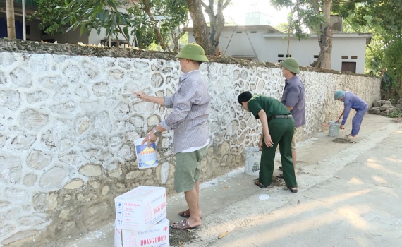 CCB Gia Viễn chung sức x&acirc;y dựng n&ocirc;ng th&ocirc;n mới n&acirc;ng cao, n&ocirc;ng th&ocirc;n mới kiểu mẫu