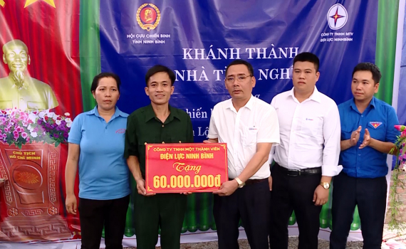Hội Cựu chiến binh tỉnh kh&aacute;nh th&agrave;nh nh&agrave; nghĩa t&igrave;nh đồng đội