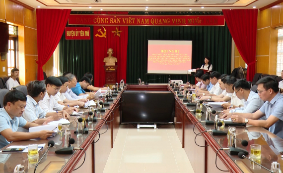 Y&ecirc;n M&ocirc; sơ kết c&ocirc;ng t&aacute;c d&acirc;n vận 6 th&aacute;ng đầu năm