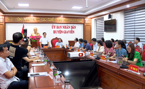 Hội thảo đ&aacute;nh gi&aacute; triển khai hoạt động ph&aacute;t hiện chủ động bệnh lao tại huyện Gia Viễn