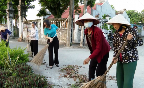 Phụ nữ Hoa Lư đẩy mạnh thực hiện chủ đề c&ocirc;ng t&aacute;c năm 2023