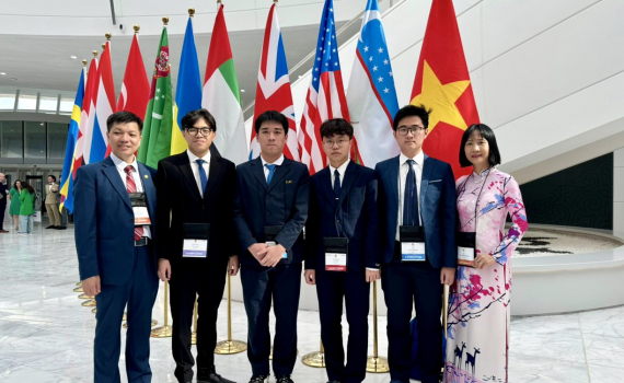 Đo&agrave;n học sinh Việt Nam xếp thứ 3 thế giới tại Olympic Sinh học quốc tế năm 2024