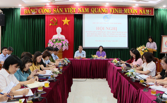 Sơ kết giữa nhiệm kỳ thực hiện Nghị quyết Đại hội Phụ nữ tỉnh lần thứ XIII