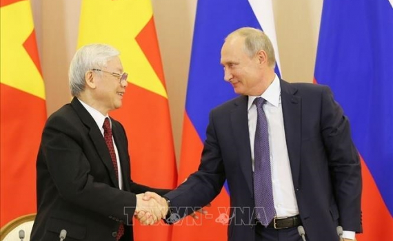 Tổng B&iacute; thư Nguyễn Ph&uacute; Trọng với dấu ấn &ldquo;ngoại giao c&acirc;y tre Việt Nam&rdquo;