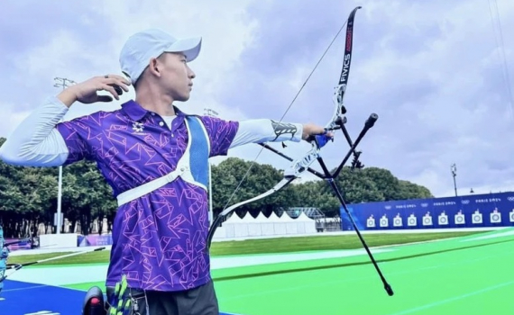 Cung thủ L&ecirc; Quốc Phong xếp hạng 47 v&ograve;ng xếp hạng m&ocirc;n bắn cung tại Olympic