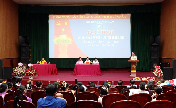 Đại hội Chi hội nhạc sĩ Việt Nam tỉnh Ninh B&igrave;nh lần thứ I