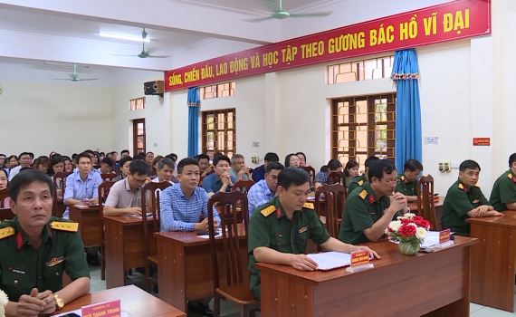 Khai mạc lớp bồi dưỡng kiến thức quốc ph&ograve;ng v&agrave; an ninh cho đối tượng 3 năm 2024