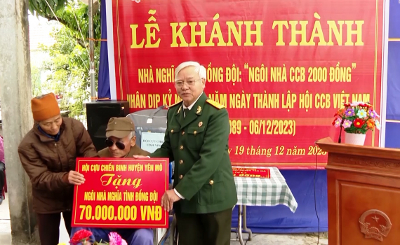 Cựu Chiến binh Y&ecirc;n M&ocirc; học v&agrave; l&agrave;m theo B&aacute;c chăm lo đời sống hội vi&ecirc;n