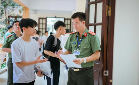 Kỳ thi đ&aacute;nh gi&aacute; của Bộ C&ocirc;ng an năm 2024: Chỉ c&oacute; 2 th&iacute; sinh vi phạm quy chế, điểm thi sẽ c&ocirc;ng bố v&agrave;o ng&agrave;y 18.7