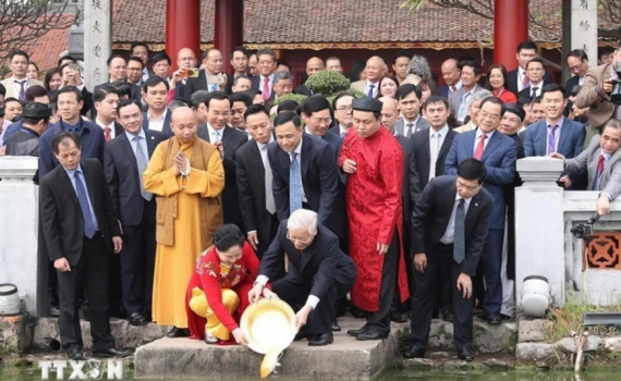 T&igrave;nh cảm s&acirc;u nặng của kiều b&agrave;o c&aacute;c nước đối với Tổng B&iacute; thư Nguyễn Ph&uacute; Trọng