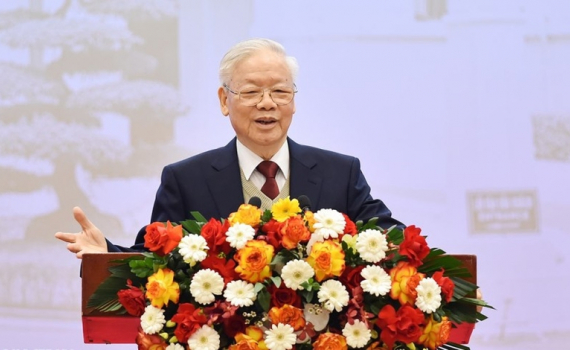 Tổng B&iacute; thư Nguyễn Ph&uacute; Trọng: Nh&agrave; l&atilde;nh đạo đặc biệt xuất sắc với nhiều dấu ấn n&acirc;ng tầm đối ngoại Việt Nam