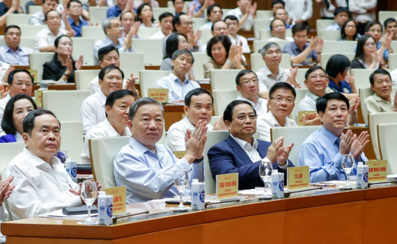 Tr&ecirc;n 1,28 triệu c&aacute;n bộ, đảng vi&ecirc;n tham dự Hội nghị qu&aacute;n triệt Quy định số 144-QĐ/TW v&agrave; Chỉ thị số 35- CT/TW
