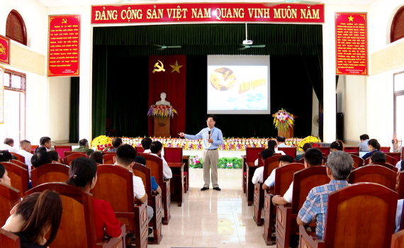 Li&ecirc;n minh HTX tỉnh tập huấn cho c&aacute;n bộ x&atilde; đồng b&agrave;o d&acirc;n tộc thiểu số v&agrave; miền n&uacute;i năm 2024