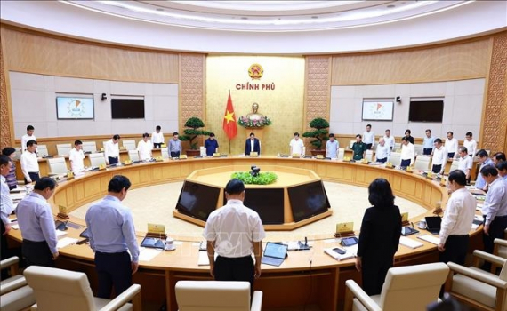 Thủ tướng Phạm Minh Ch&iacute;nh chủ tr&igrave; Phi&ecirc;n họp Ch&iacute;nh phủ chuy&ecirc;n đề x&acirc;y dựng ph&aacute;p luật th&aacute;ng 7-2024