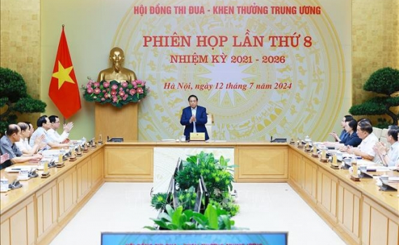 Thủ tướng Ch&iacute;nh phủ Phạm Minh Ch&iacute;nh chủ tr&igrave; họp Hội đồng Thi đua - Khen thưởng Trung ương