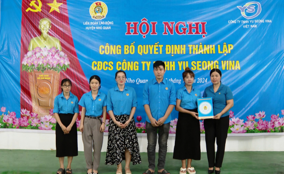 Li&ecirc;n đo&agrave;n Lao động huyện Nho Quan hướng mạnh hoạt động về cơ sở