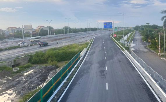 Từ 17.7, ph&acirc;n luồng giao th&ocirc;ng tạm thời tuyến đường cao tốc Cầu Giẽ - Ninh B&igrave;nh