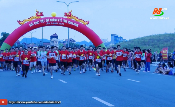 Giải chạy việt d&atilde; C&ocirc;ng đo&agrave;n ng&agrave;nh Y tế tỉnh Ninh B&igrave;nh lần thứ II năm 2024	