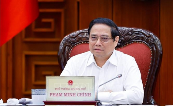 Thủ tướng Phạm Minh Ch&iacute;nh: Khẩn trương ho&agrave;n thiện Đề &aacute;n x&acirc;y dựng tuyến đường sắt tốc độ cao trục Bắc &ndash; Nam