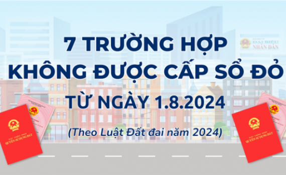 Những trường hợp n&agrave;o kh&ocirc;ng được cấp Sổ đỏ theo Luật Đất đai 2024?