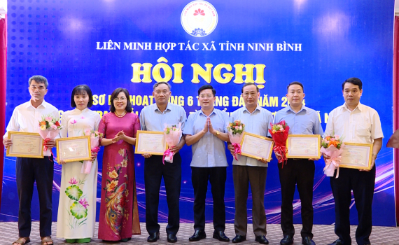 Li&ecirc;n minh HTX tỉnh trao giải Cuộc thi T&igrave;m hiểu Luật Hợp t&aacute;c x&atilde;