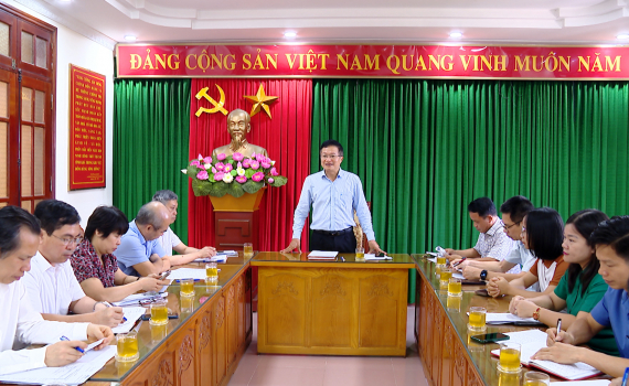 Ban Tuy&ecirc;n gi&aacute;o Tỉnh ủy triển khai định hướng c&ocirc;ng t&aacute;c b&aacute;o ch&iacute;, tuy&ecirc;n truyền th&aacute;ng 7