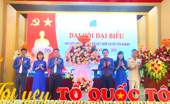 Đại hội đại biểu Hội Li&ecirc;n hiệp Thanh ni&ecirc;n huyện Y&ecirc;n Kh&aacute;nh