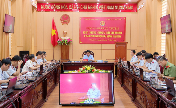Ng&agrave;nh Thanh tra triển khai nhiệm vụ 6 th&aacute;ng cuối năm 2024