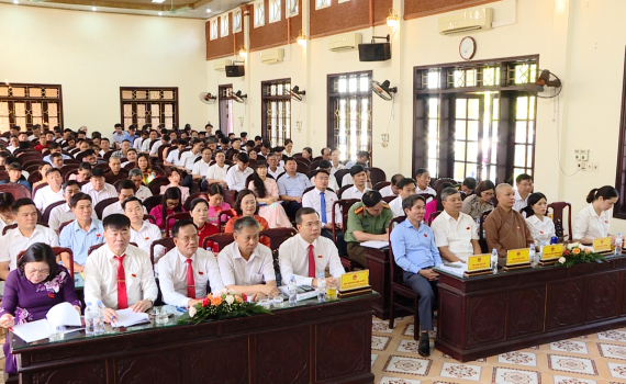 Kỳ họp thứ 19, HĐND huyện Y&ecirc;n Kh&aacute;nh kh&oacute;a XV