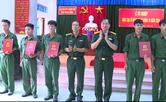 Bế mạc lớp đ&agrave;o tạo sĩ quan dự bị binh chủng hợp th&agrave;nh kho&aacute; 14