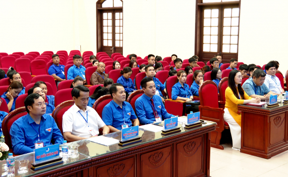 Hội nghị đại biểu Hội LHTN th&agrave;nh phố Ninh B&igrave;nh, nhiệm kỳ 2019-2024