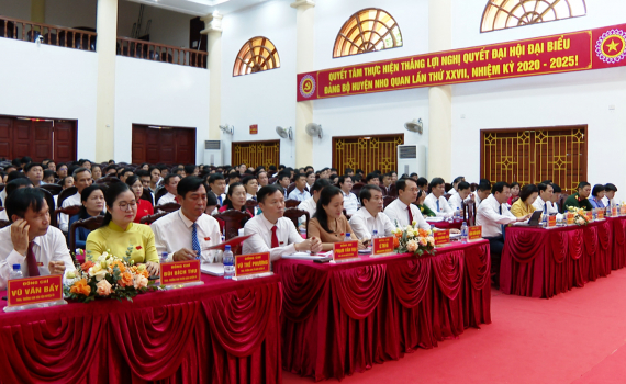 HĐND huyện Nho Quan khai mạc kỳ họp thứ 18